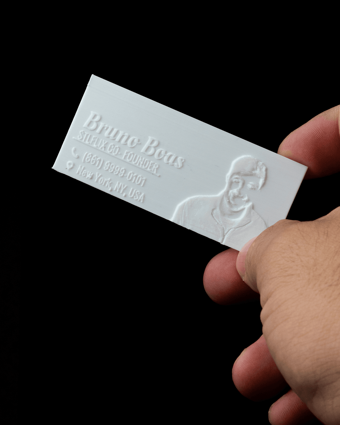 Tarjeta de Presentación Personalizable — Tarjeta de presentación 3D personalizable