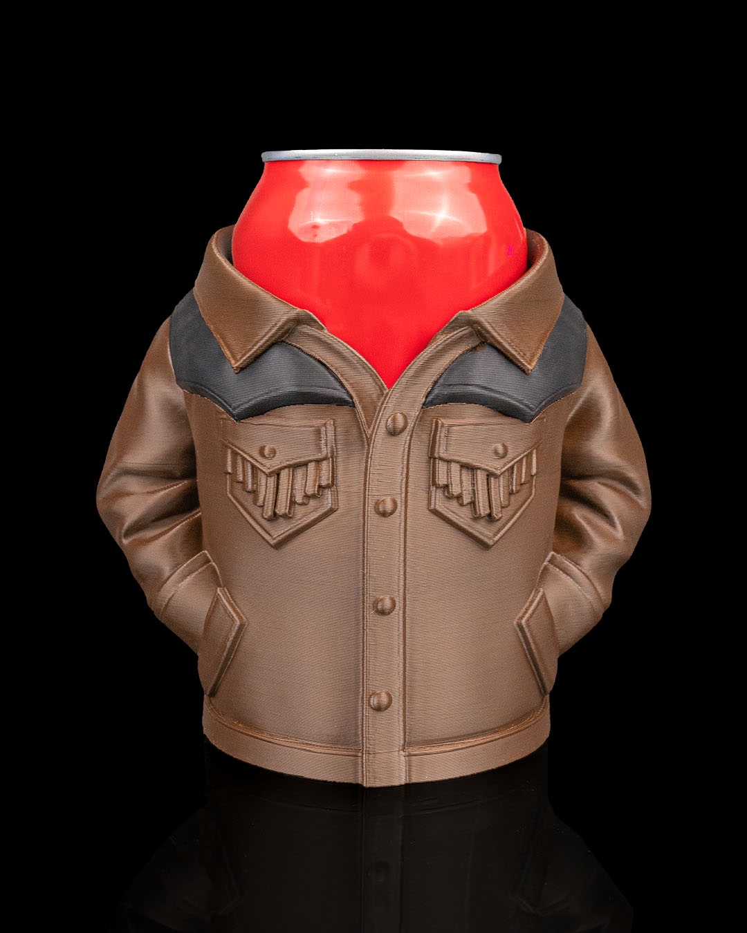 Suede Jacket — Portalata (chaqueta de gamuza)