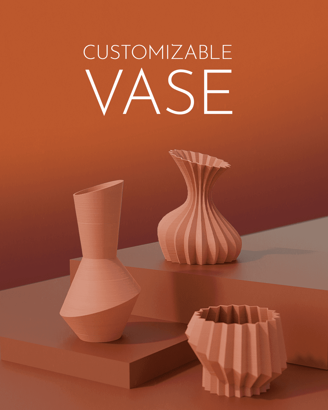 Florero Personalizable — Florero personalizable (forma)