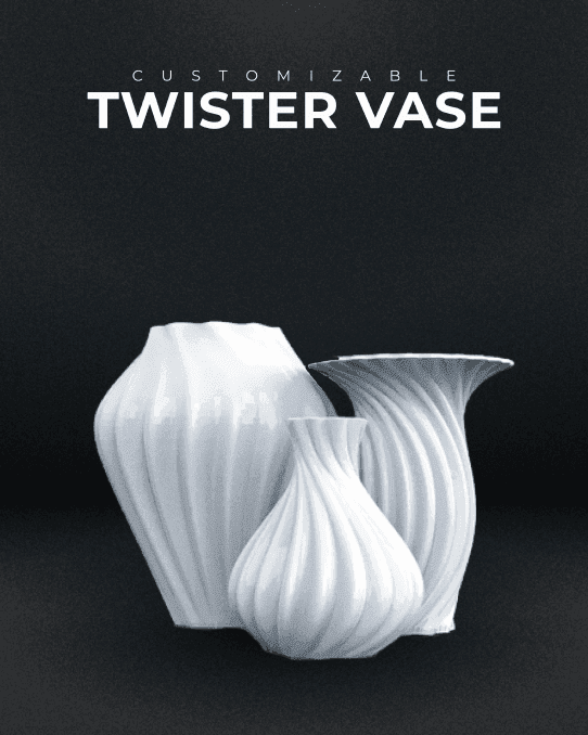 Florero Twister Personalizable, foto 2