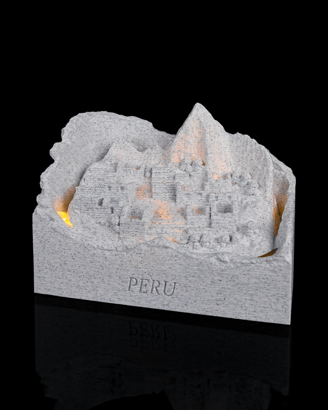 Ciudad Perdida de los Andes — Monumento en miniatura, impreso en 3D