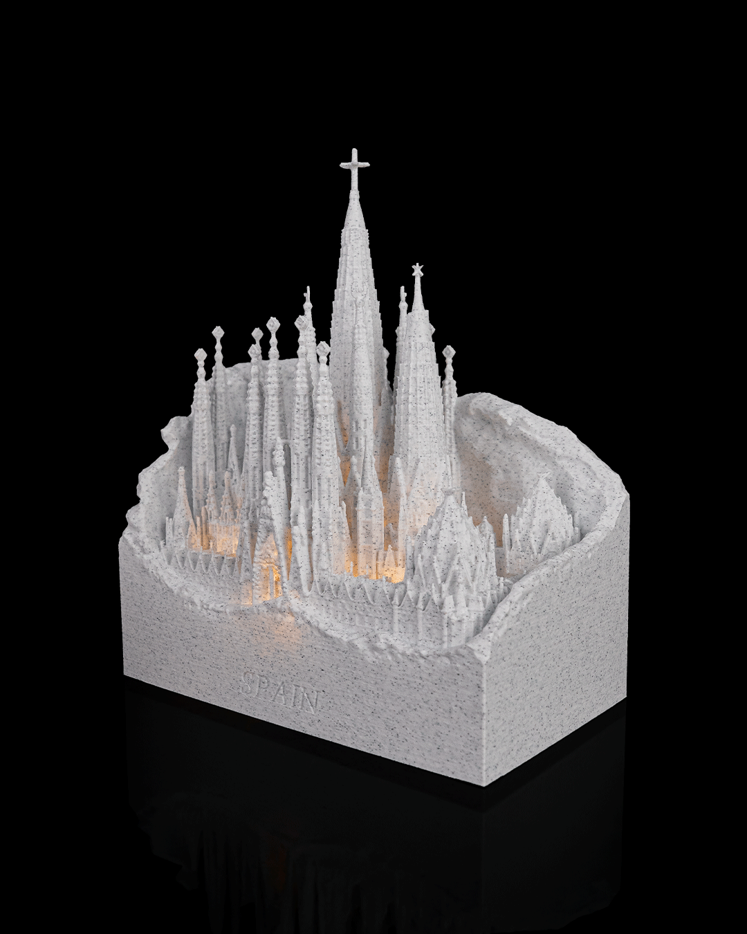 Basílica de Barcelona (Grande, Iluminada), foto 4