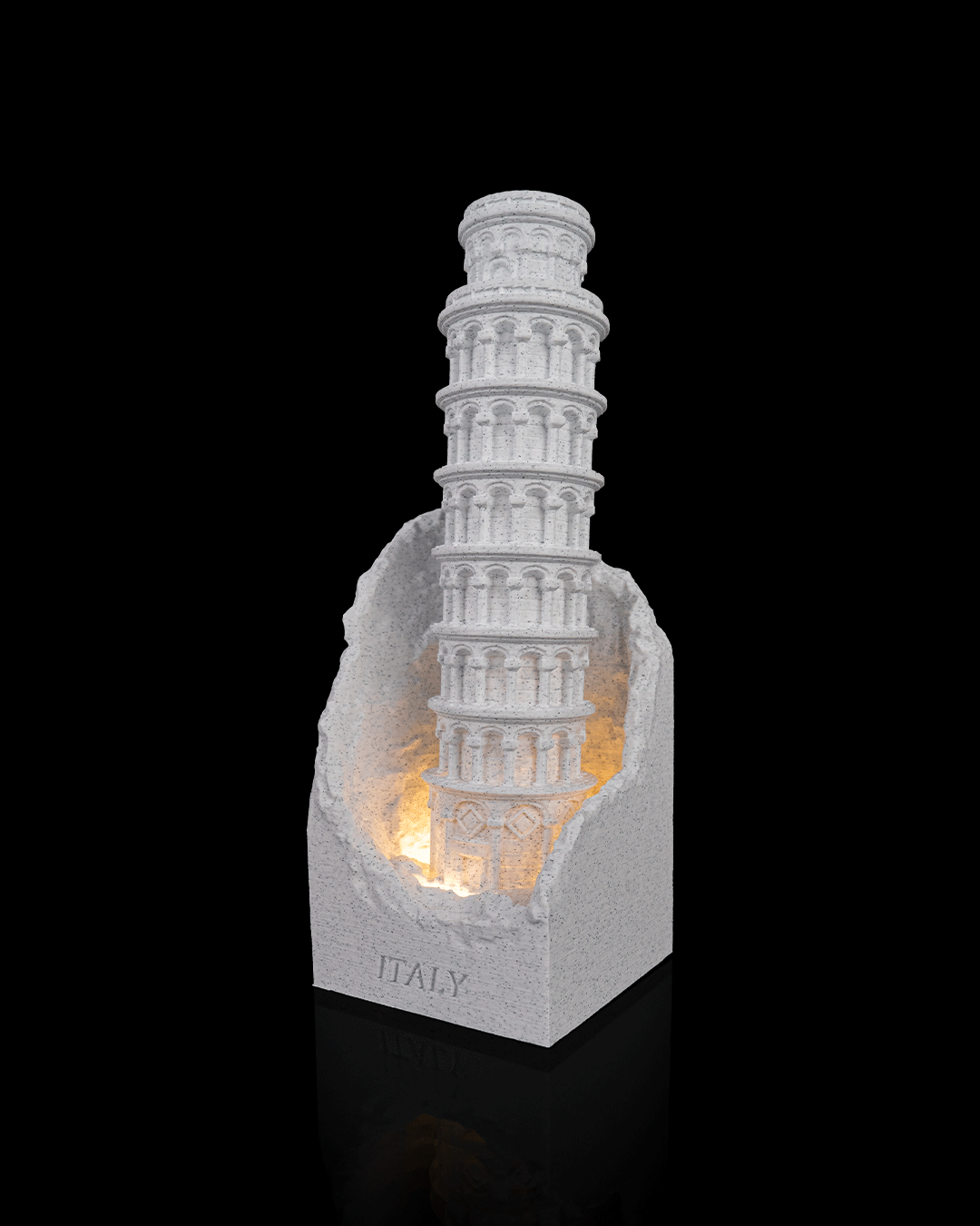 Torre de Pisa (Grande, Iluminada), foto 4