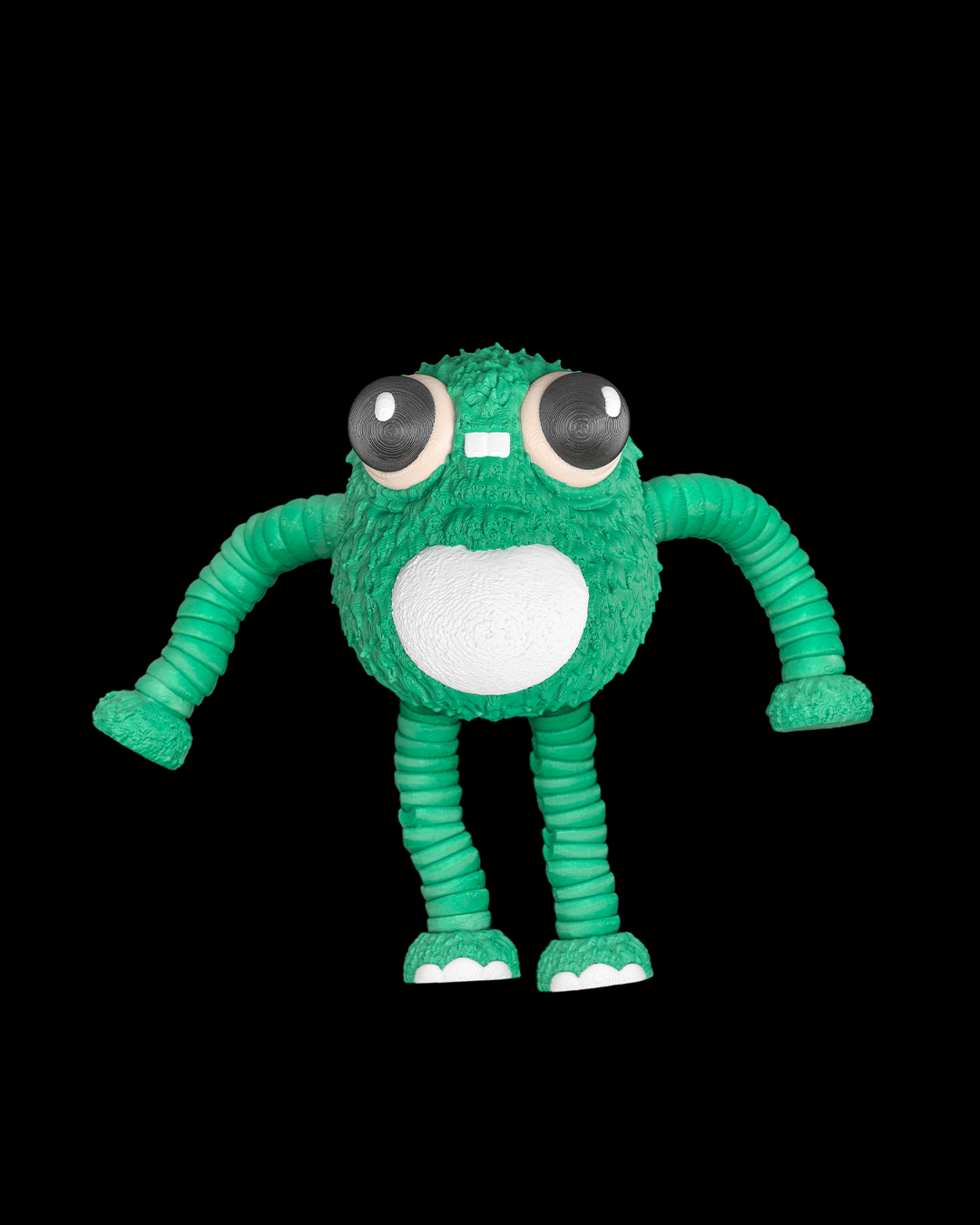 Frobbo — Articulado / fidget (criatura rana)