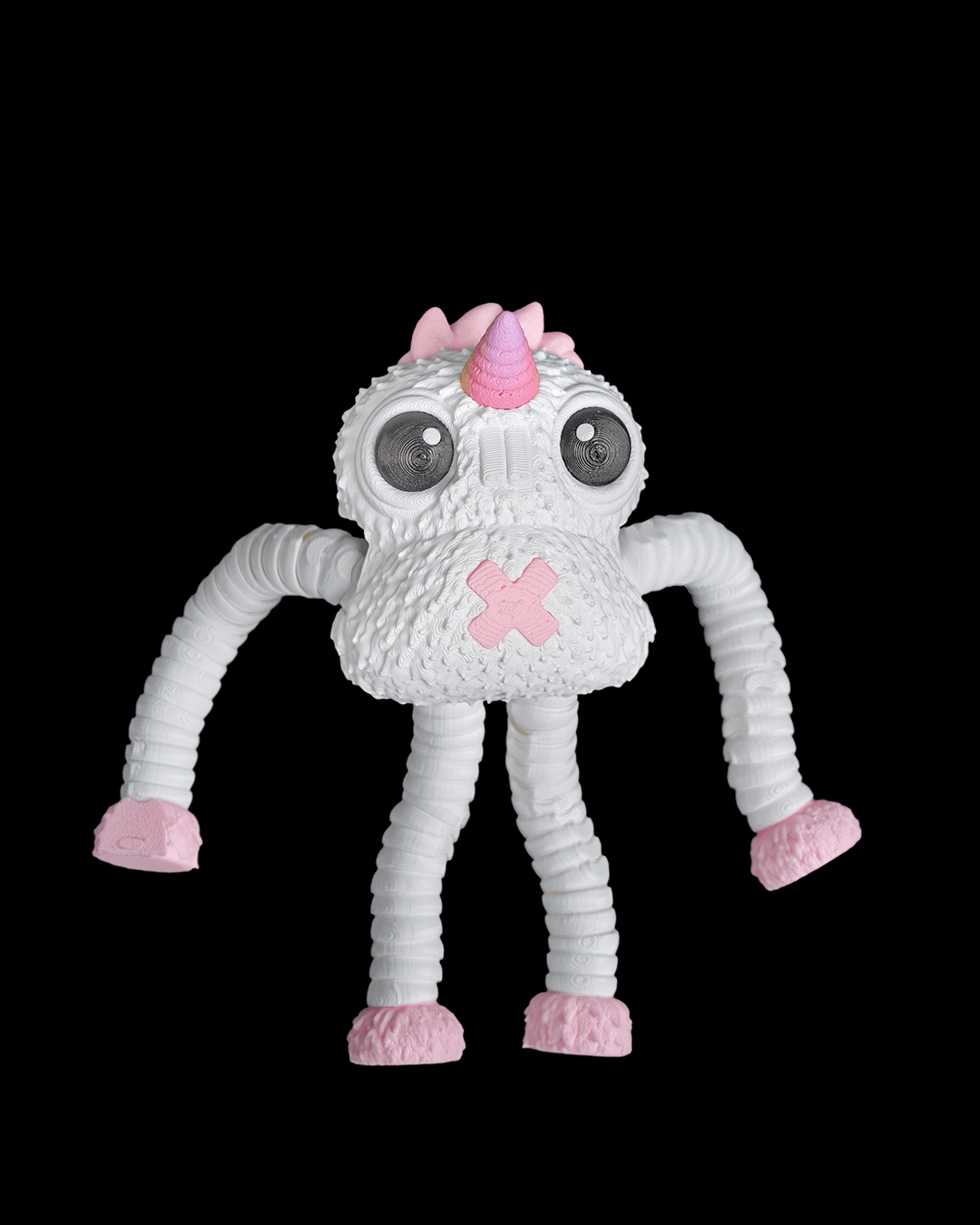 Glimmin — Articulado / fidget (monstruo unicornio)