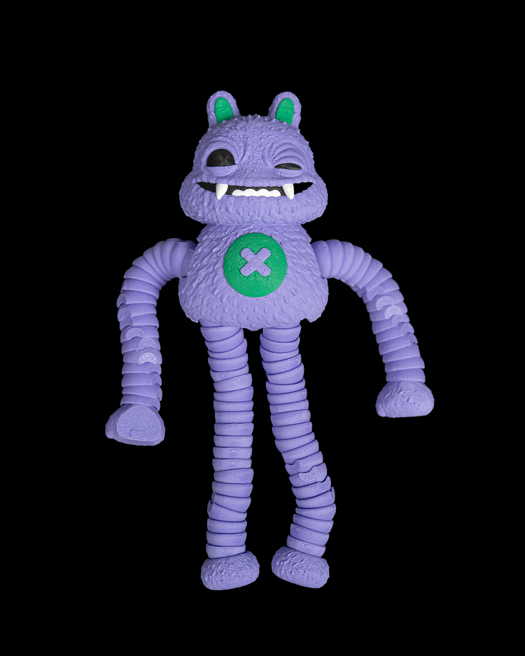Munchi — Articulado / fidget (criatura sonriente)