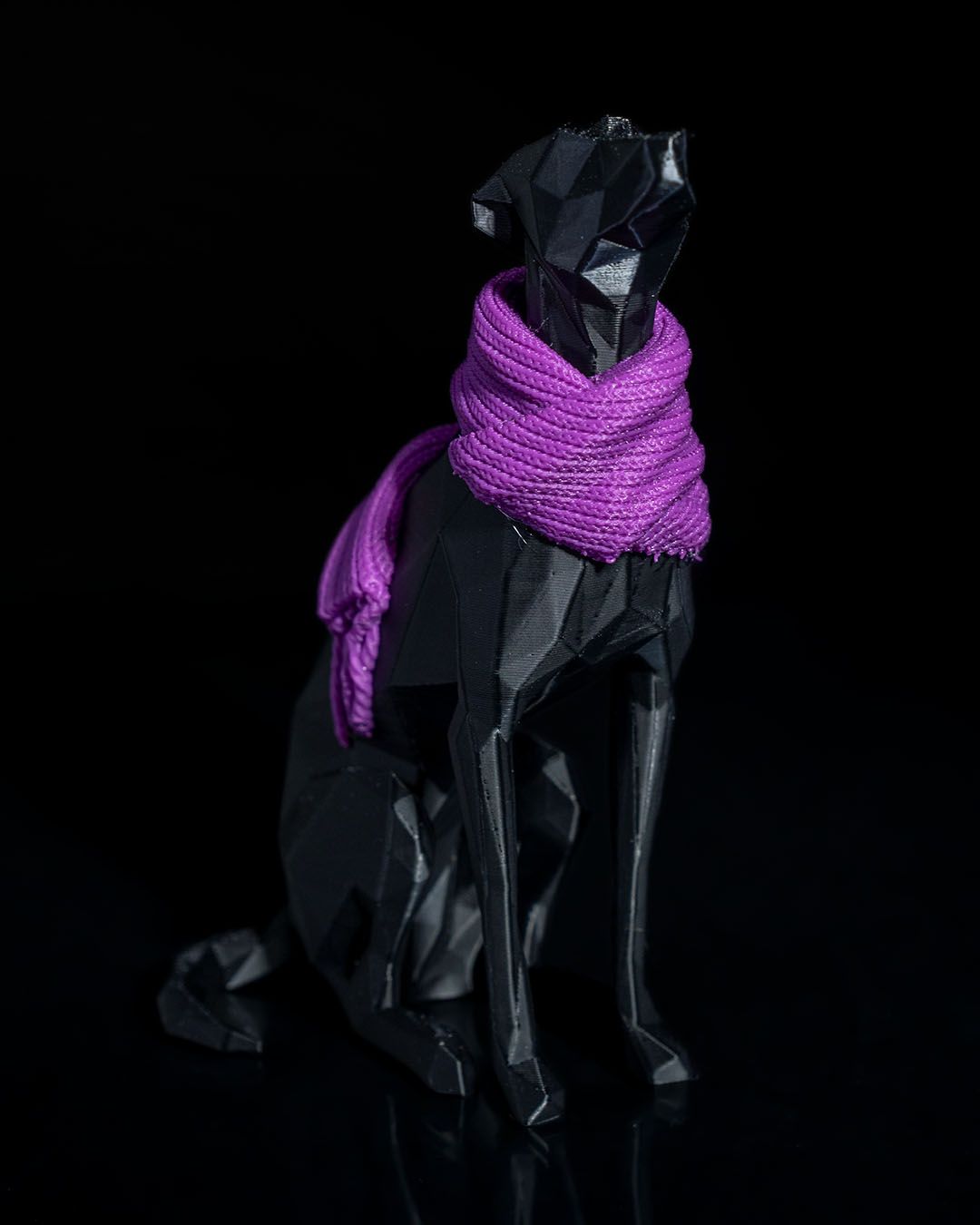 Milly, la Whippet — Figura decorativa (whippet)