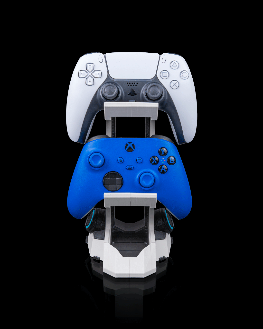 Command Sync — Soporte para control + audífonos, impreso en 3D