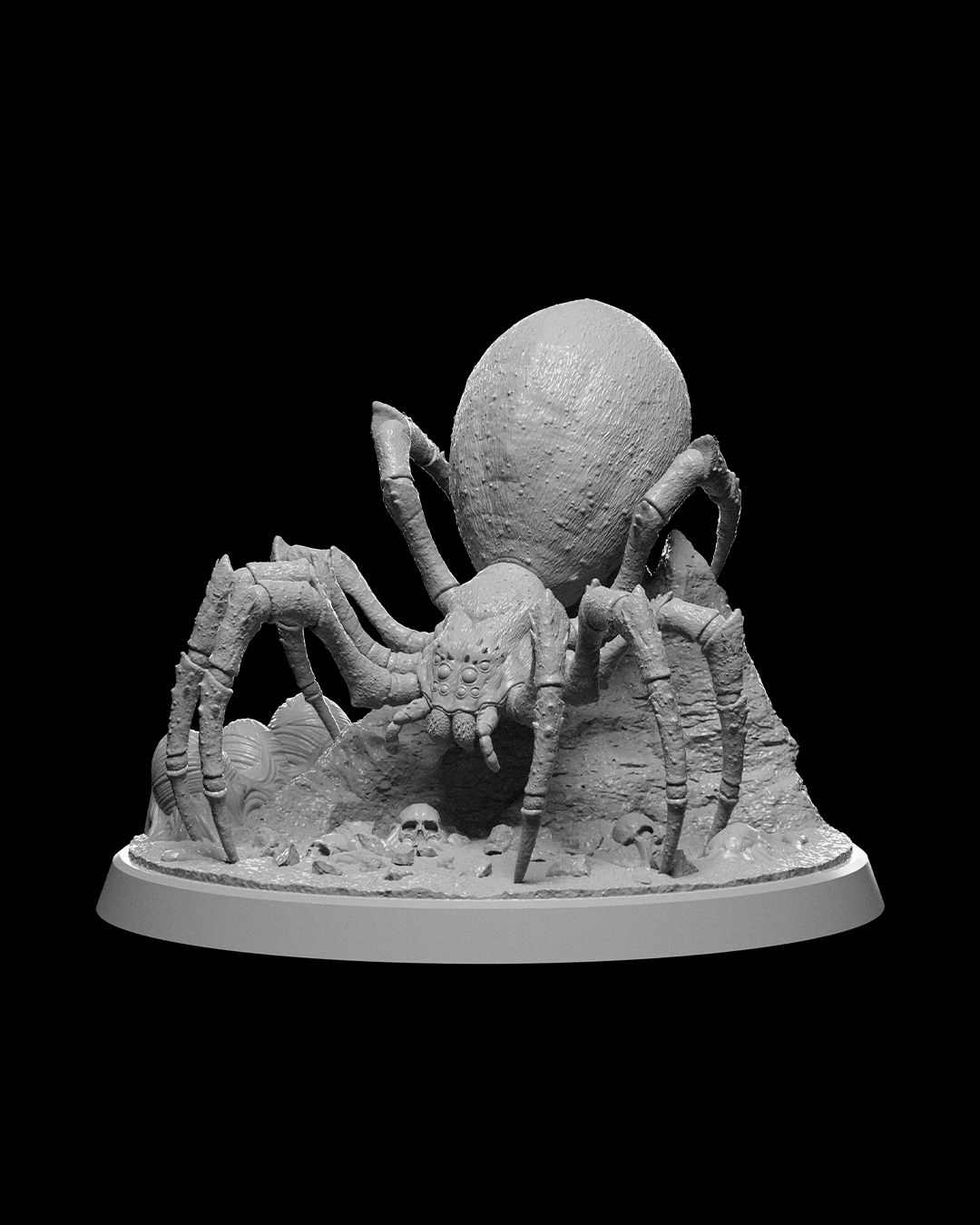 Araña Feérica — Miniatura monstruo, impreso en 3D