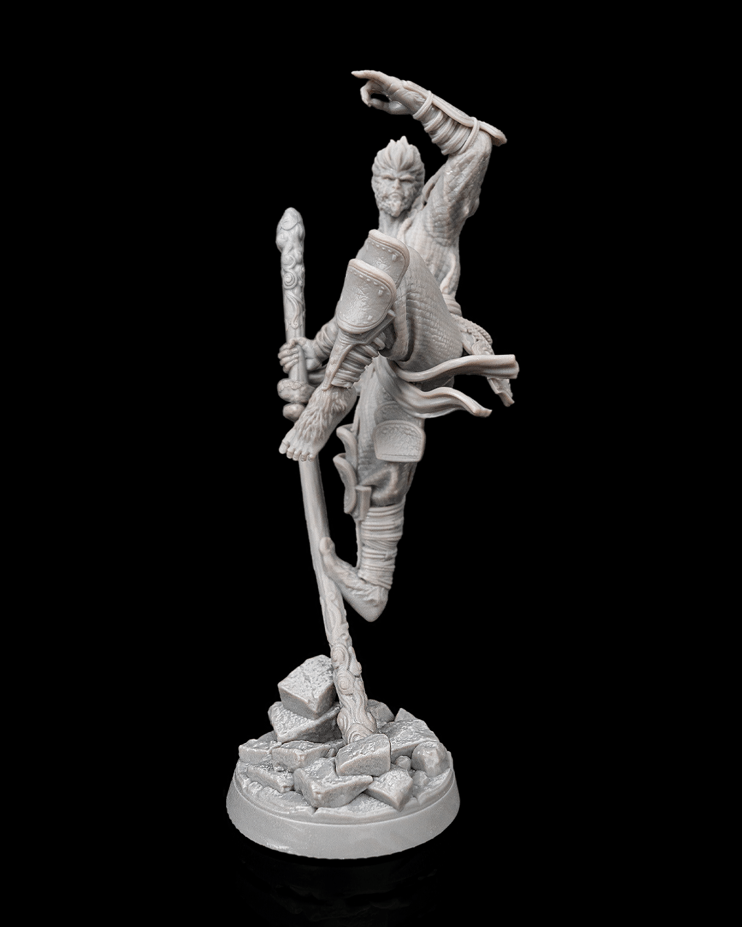 Sun Wukong, El Despierto — Miniatura heroe, impreso en 3D